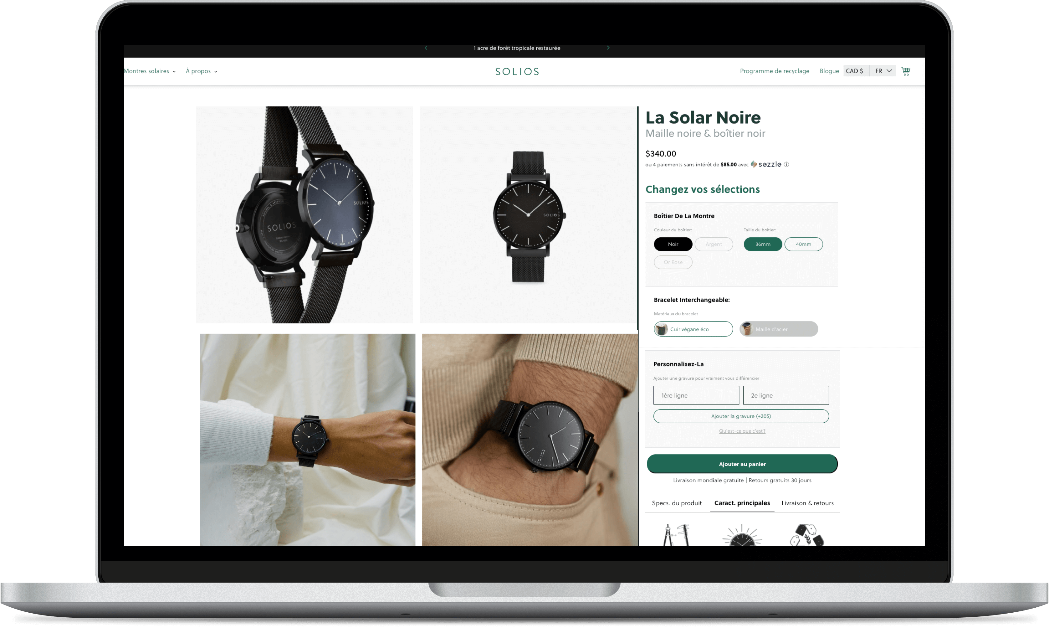 Solios Shopify Plus Platform