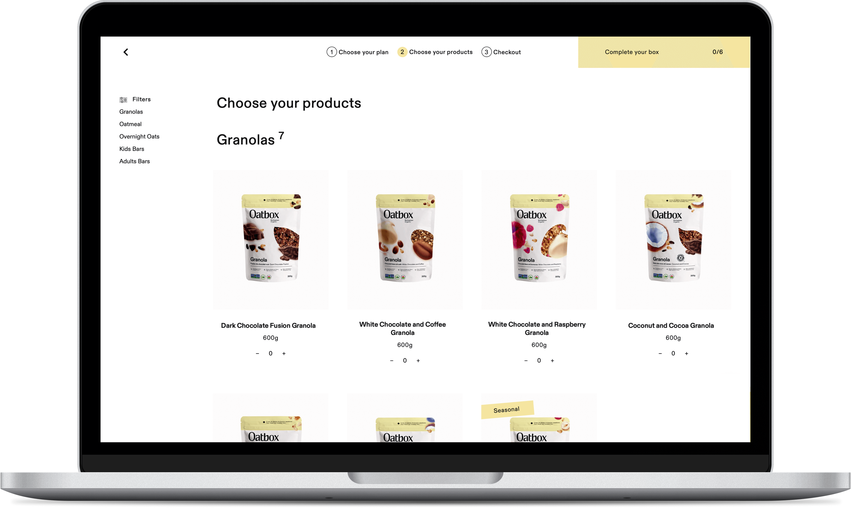 Oatbox Shopify Plus Platform