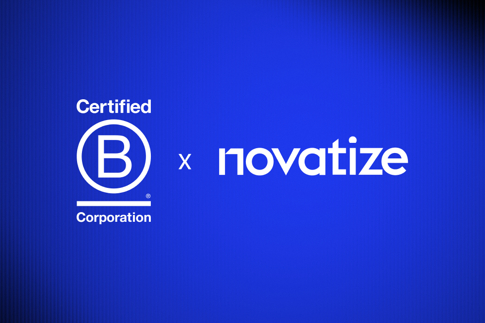 Novatize is proudly B Corp certified